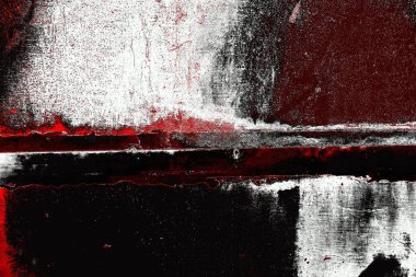 Kırmızı ve siyah renkli grungy duvar, desenli arka plan