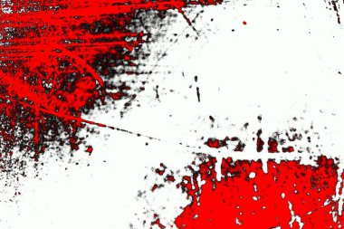 Kırmızı ve siyah renkli grungy duvar, desenli arka plan