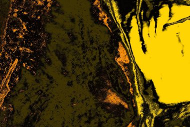 Kırmızı sarı ve siyah renkli kirli duvar, desenli arka plan.