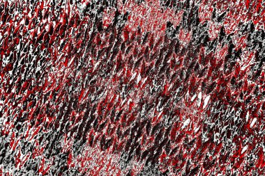 Kırmızı ve siyah renkli grungy duvar, desenli arka plan