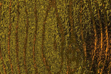 Kırmızı sarı ve siyah renkli kirli duvar, desenli arka plan.