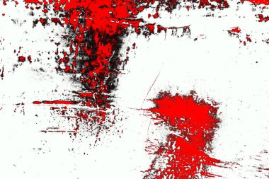 Kırmızı ve siyah renkli grungy duvar, desenli arka plan