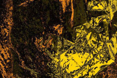 Kırmızı sarı ve siyah renkli kirli duvar, desenli arka plan.