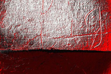 Kırmızı ve siyah renkli grungy duvar, desenli arka plan