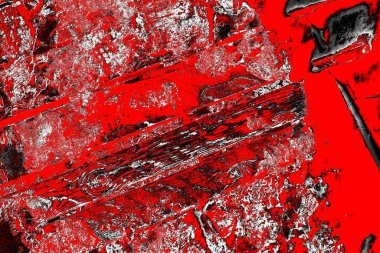 Kırmızı ve siyah renkli grungy duvar, desenli arka plan