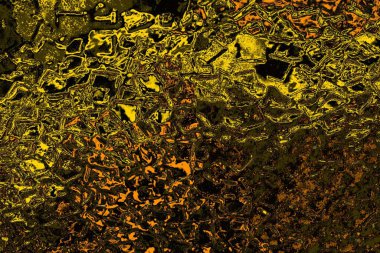 Kırmızı sarı ve siyah renkli kirli duvar, desenli arka plan.