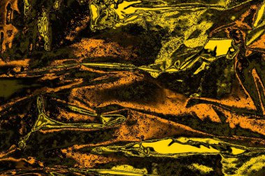 Kırmızı sarı ve siyah renkli kirli duvar, desenli arka plan.