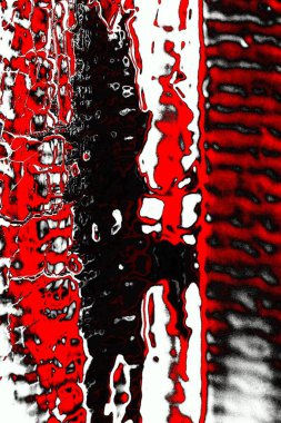 Kırmızı ve siyah renkli grungy duvar, desenli arka plan