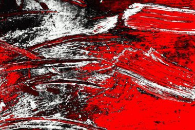 Kırmızı ve siyah renkli grungy duvar, desenli arka plan