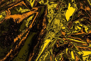 Kırmızı sarı ve siyah renkli kirli duvar, desenli arka plan.