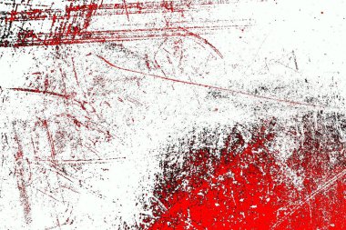 Kırmızı ve siyah renkli grungy duvar, desenli arka plan