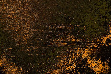 Kırmızı sarı ve siyah renkli kirli duvar, desenli arka plan.