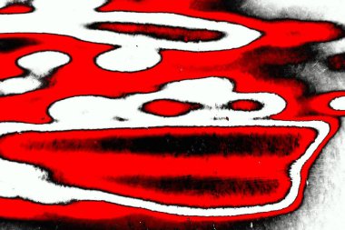 Kırmızı ve siyah renkli grungy duvar, desenli arka plan