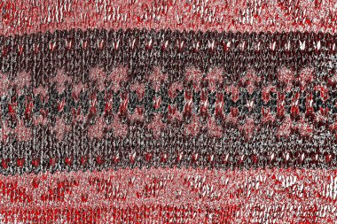 Kırmızı ve siyah renkli grungy duvar, desenli arka plan