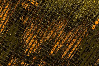 Kırmızı sarı ve siyah renkli kirli duvar, desenli arka plan.