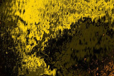 Kırmızı sarı ve siyah renkli kirli duvar, desenli arka plan.