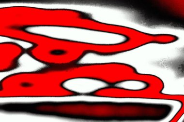 Kırmızı ve siyah renkli grungy duvar, desenli arka plan