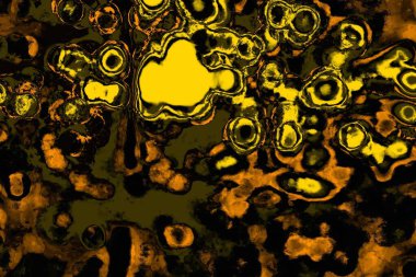 Kırmızı sarı ve siyah renkli kirli duvar, desenli arka plan.