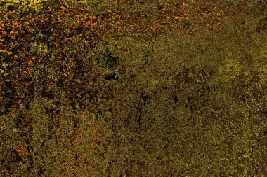 Kırmızı sarı ve siyah renkli kirli duvar, desenli arka plan.