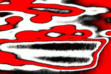 Kırmızı ve siyah renkli grungy duvar, desenli arka plan