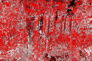 Kırmızı ve siyah renkli grungy duvar, desenli arka plan