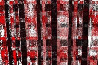 Kırmızı ve siyah renkli grungy duvar, desenli arka plan