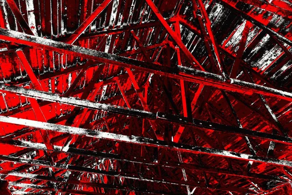 Kırmızı ve siyah renkli grungy duvar, desenli arka plan