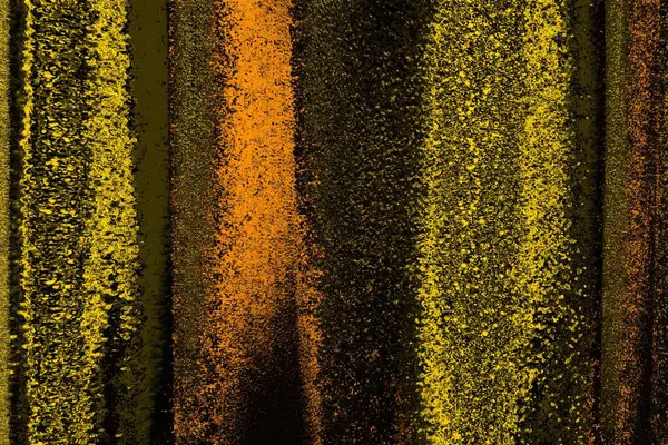 Crimson Yellow Black Colored Grungy Wall Textured Background — Stock Photo, Image