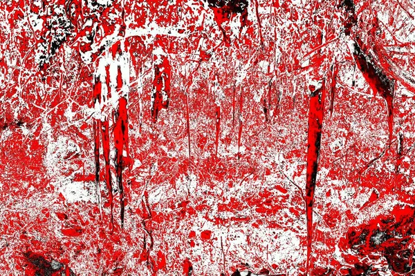 Kırmızı Siyah Renkli Grungy Duvar Desenli Arka Plan — Stok fotoğraf