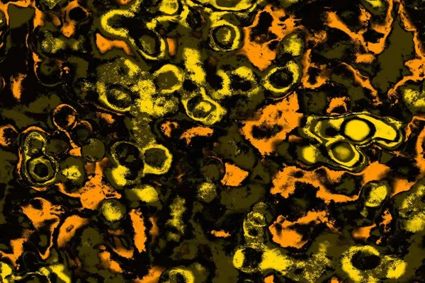 Szkarłatny Żółty Czarny Kolor Grungy Ściany Teksturowane Tło — Zdjęcie stockowe