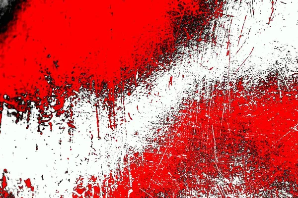 Crimson Red Black Colored Grungy Wall Textured Background — Stock Photo, Image