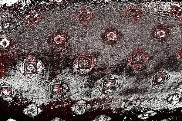 Kırmızı ve siyah renkli grungy duvar, desenli arka plan