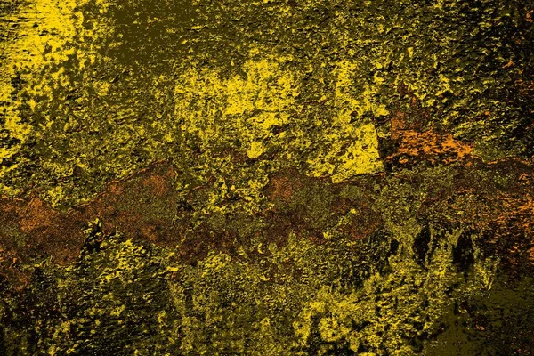 Kırmızı sarı ve siyah renkli kirli duvar, desenli arka plan.