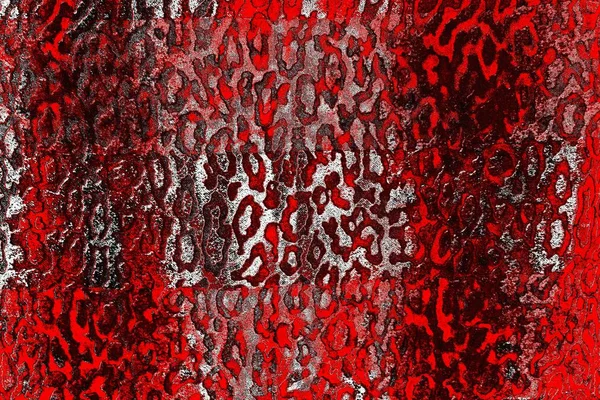 Crimson Red Black Colored Grungy Wall Textured Background — Stock Photo, Image