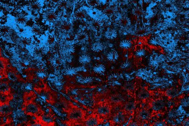 Boşluk duvar kağıdını, grunge arkaplanını, soyut renkli doku arkaplanını kopyala