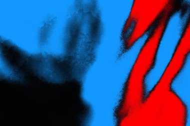 Boşluk duvar kağıdını, grunge arkaplanını, soyut renkli doku arkaplanını kopyala