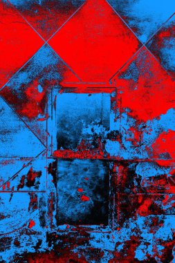 Boşluk duvar kağıdını, grunge arkaplanını, soyut renkli doku arkaplanını kopyala