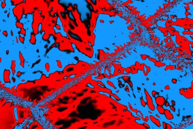 Karla kaplı kafes çiti. Kış zamanı. Şiddetli kar yağışıweather condition.