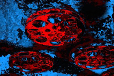  grunge arkaplanı, boşluk duvar kağıdını kopyala, soyut renkli doku arkaplanı