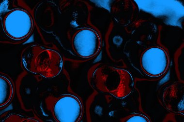 Boşluk duvar kağıdını, grunge arkaplanını, soyut renkli doku arkaplanını kopyala