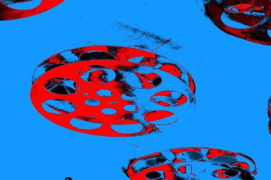 Boşluk duvar kağıdını, grunge arkaplanını, soyut renkli doku arkaplanını kopyala