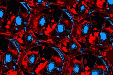 Boşluk duvar kağıdını, grunge arkaplanını, soyut renkli doku arkaplanını kopyala