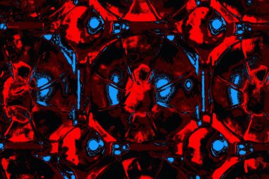 Boşluk duvar kağıdını, grunge arkaplanını, soyut renkli doku arkaplanını kopyala