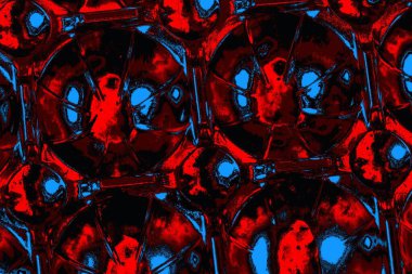 Boşluk duvar kağıdını, grunge arkaplanını, soyut renkli doku arkaplanını kopyala