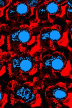 Boşluk duvar kağıdını, grunge arkaplanını, soyut renkli doku arkaplanını kopyala