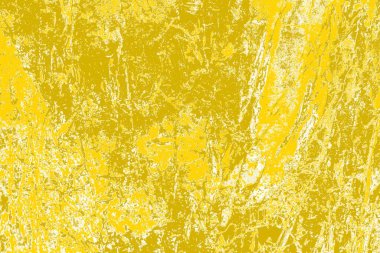 Kopya alanı olan soyut sarı desenli duvar