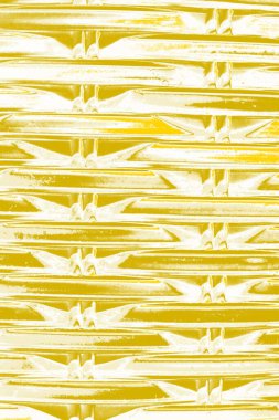 Kopya alanı olan soyut sarı desenli duvar