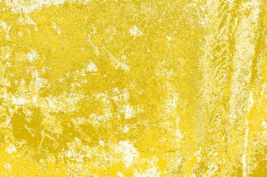 Kopya alanı olan soyut sarı desenli duvar