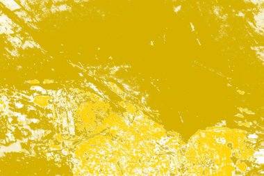 Kopya alanı olan soyut sarı desenli duvar