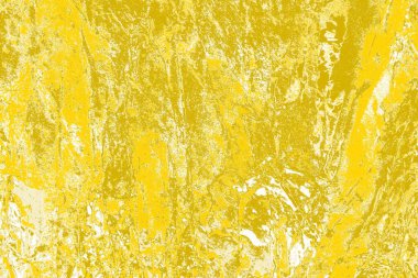 Kopya alanı olan soyut sarı desenli duvar